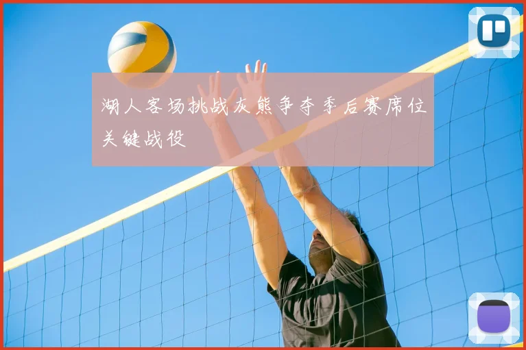 湖人客场挑战灰熊争夺季后赛席位关键战役